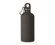 Gourde en inox recyclé anti-fuites, finition caoutchoutée 500 ml couleur noir