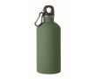 Gourde en inox recyclé anti-fuites, finition caoutchoutée 500 ml couleur vert foncé