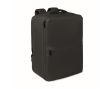 Sac à dos de voyage en RPET 600D avec sac sous vide et pompe 18 L couleur noir