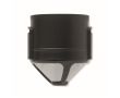 Filtre à café réutilisable en acier inoxydable avec étui couleur noir