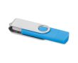 Clé USB personnalisée version OTG avec connexion type C Techmate OTG-C couleur turquoise