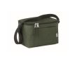 Sac isotherme en RPET moucheté avec capacité pour 6 canettes couleur vert foncé