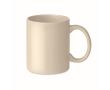 Tasse publicitaire économique en céramique colorée 300ml Basic Colors couleur beige