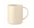 Mug à personnaliser en plastique coloré de 300 ml Essential couleur beige