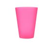 Ecocup personnalisé pour événement réutilisable de 300 ml Festival couleur rouge transparent