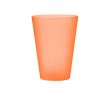 Ecocup personnalisé pour événement réutilisable de 300 ml Festival couleur orange transparent
