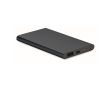 Batterie externe personnalisée de 4.000 mAh Powercard Alu Black couleur bleu marine