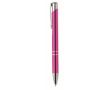 Stylos métalliques gravés populaires pour cadeaux en encre bleue couleur violet
