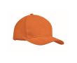 Casquette sérigraphiée de haute qualité en coton épais Cottonstyle couleur orange