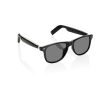 Lunettes audio intelligentes avec traduction IA polarisées UV400 couleur noir