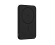 Batterie externe magnétique QI2.2 ultrafine en aluminium 5 000 mAh couleur noir