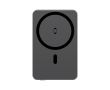 Batterie externe magnétique écologique, charge sans fil 15 W 5 000 mAh couleur noir