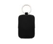 Batterie externe porte-clés écologique avec câbles intégrés 2 000 mAh couleur noir