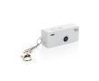 Caméra instantanée style porte-clés avec écran couleur et USB-C 720P couleur blanc