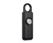 Alarme personnelle intelligente avec lumière et recharge USB-C 150 dB couleur noir