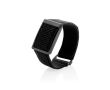 Bracelet de santé ultrafin avec application et étanchéité 1 ATM couleur noir
