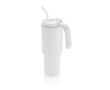 Gobelet thermique en acier inoxydable recyclé anti-goutte 900ml couleur blanc