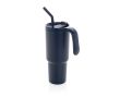 Gobelet thermique en acier inoxydable recyclé anti-goutte 900ml couleur bleu marine