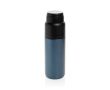 Gourde isotherme avec tasse, anti-goutte et isolation sous vide 500 ml couleur bleu marine