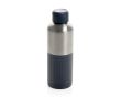 Gourde hermétique avec anse et bouchon à vis anti-fuite 750 ml couleur bleu marine