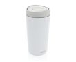 Mug thermos à emporter écologique avec couvercle 400 ml Avira Alix couleur blanc