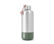 Grande bouteille isotherme promotionnelle en inox Black+Blum 850 ml couleur vert olive
