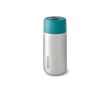 Tasse thermique en acier inoxydable anti-goutte Black+Blum 340 ml couleur turquoise