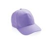 Casquette personnalisée en coton recyclé 280 g/m² Eco Plus couleur lilas