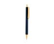 Stylo ergonomique à trois faces, toucher doux, encre bleue couleur bleu marine