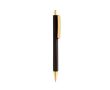 Stylo ergonomique à trois faces, toucher doux, encre bleue couleur marron foncé