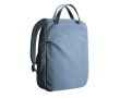 Sac à dos extensible en tissu recyclé avec zip Duo‑Zipper 16\" couleur bleu