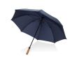 Parapluie semi-automatique en RPET 30” avec axe en métal Ø154 couleur bleu marine