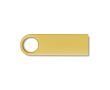 Clés USB personnalisées élégantes avec poignée ronde Compacte Round couleur doré