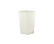 Petit gobelet réutilisable d'origine végétale et minérale 120 ml couleur blanc cassé