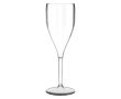 Coupe de champagne réutilisable Tritan® fabriquée dans l’UE 160 ml couleur transparent