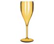 Coupe de champagne réutilisable Tritan® fabriquée dans l’UE 160 ml couleur jaune transparent
