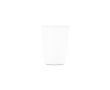 Petite gobelet réutilisable et recyclable en plastique 220 ml couleur blanc