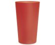 Gobelet réutilisable coloré compatible lave-vaisselle 300 ml couleur rouge foncé