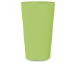 Gobelet réutilisable coloré compatible lave-vaisselle 300 ml couleur vert lime