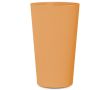 Gobelet réutilisable coloré compatible lave-vaisselle 300 ml couleur orange