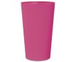 Gobelet réutilisable coloré compatible lave-vaisselle 300 ml couleur fuchsia