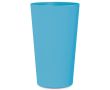 Gobelet réutilisable coloré compatible lave-vaisselle 300 ml couleur cyan