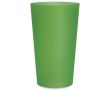 Gobelet réutilisable coloré compatible lave-vaisselle 300 ml couleur vert transparent