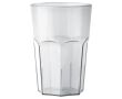Gobelet réutilisable en plastique Tritan® fabriqué en Europe 400 ml couleur transparent