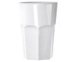Gobelet réutilisable en plastique Tritan® fabriqué en Europe 560 ml couleur blanc