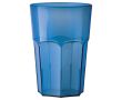 Gobelet réutilisable en plastique Tritan® fabriqué en Europe 560 ml couleur bleu transparent