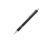 Stylo en aluminium au design moderne et à encre bleue couleur noir