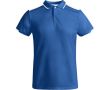 Polo polyester manches courtes pour homme bicolore 140 g/m² Roly  couleur bleu roi