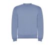 Pull avec logo unisexe en coton et polyester en tricot 280 g/m² Roly couleur bleu gris