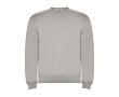 Pull avec logo unisexe en coton et polyester en tricot 280 g/m² Roly couleur gris